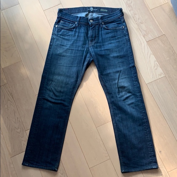 Men’s Seven For All Mankind Slimmy Jeans - Picture 4 of 7